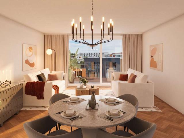5 Zimmer mit Aussicht: Modernes Wohnen im 4. Obergeschoss