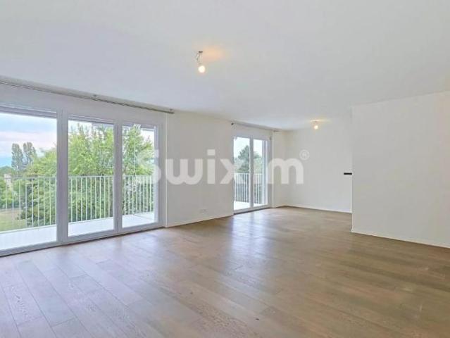 5 Zimmer modern Mont Blanc Blick Nyon Boiron Bois Bougy
