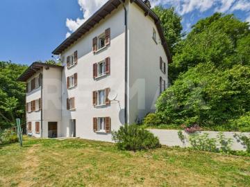 CORTICIASCA TI: 5½ locali con giardino, splendida vista aperta e finiture rinnovate