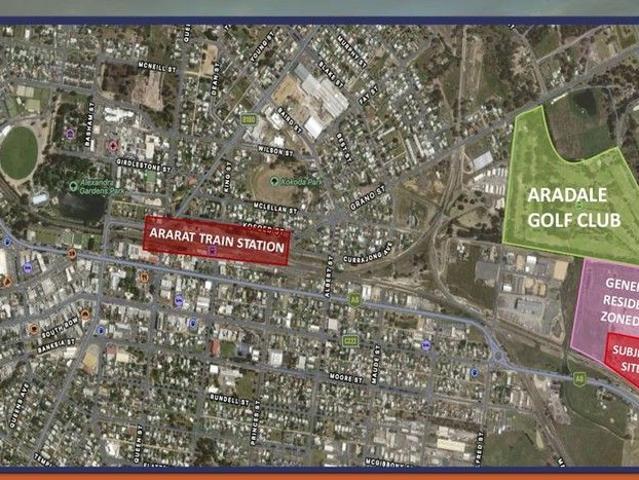5.58* Acres General Residential Zoned Vacant Land Rare Residential Opportunity in Ararat!