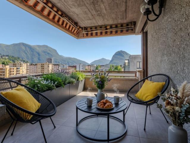 5.5 LOCALI DI 160 MQ CON VISTA APERTA A LUGANO CENTRALE