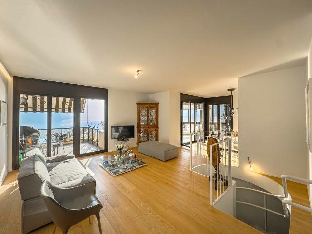 5,5 Zimmer Duplex mit Seeblick in Castagnola