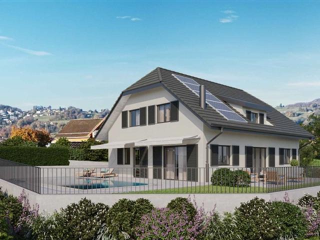 Brandneue freistehende Villa mit Pool und herrlichem Seeblick