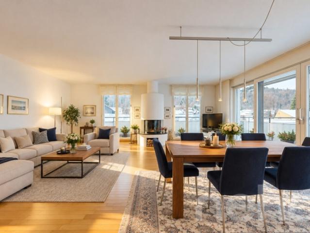 5.5 Room attic apartment