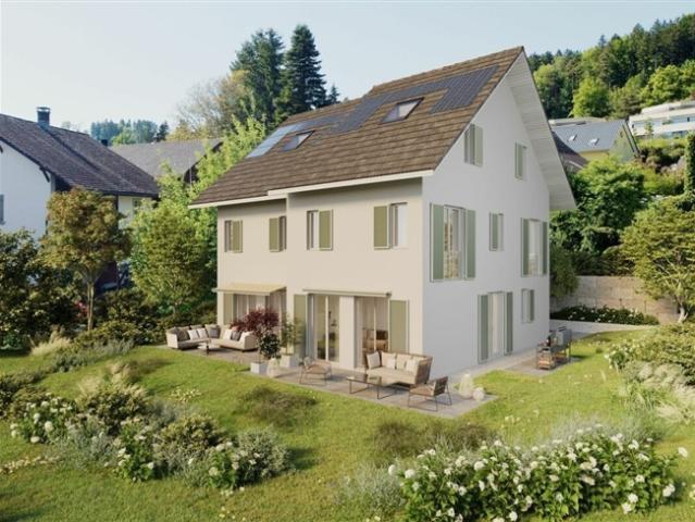 5.5 Zi. Doppelhaushälfte mit Garten in Madetswil Neubau 2026