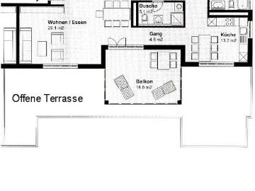 5.5 Zimmer Attikawohnung