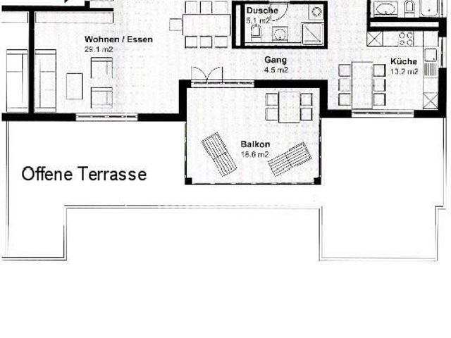 5.5 Zimmer Attikawohnung