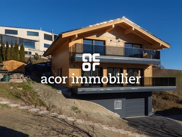 5.5 Zimmer Chalet von hoher Qualität in Lens – aussergewöhnliche Aussicht