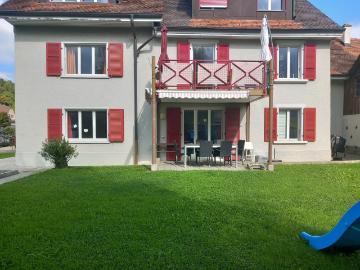 5,5 Zimmer Duplex im Erdgeschoss mit Terrasse