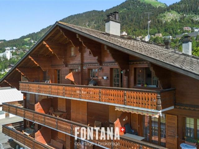 5,5 Zimmer Doppelhaus in Leysin