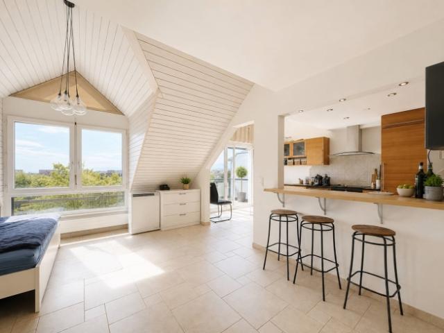 5,5 Zimmer Doppelhaus Penthouse am Stadtrand von Lausanne