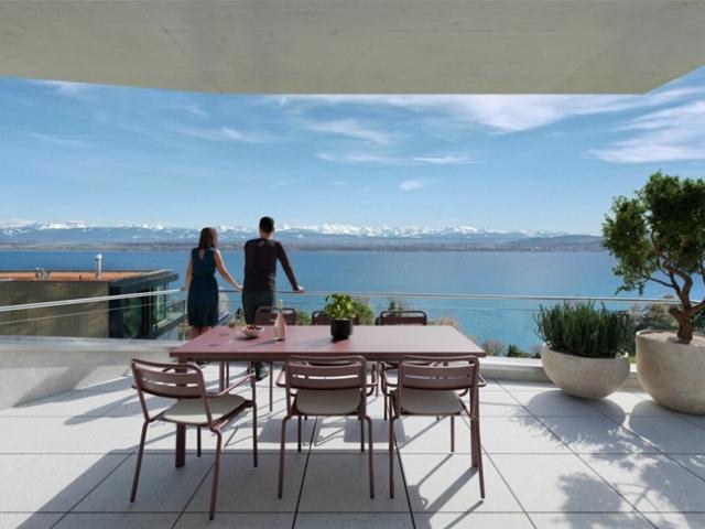 5,5 Zimmer Doppelkabine mit Penthouse Terrasse – Bevaix | Förderung der Kapiten