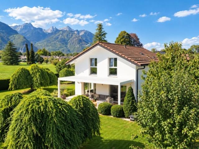 5,5 Zimmer freistehendes Haus mit atemberaubendem Blick auf die Dents du Midi