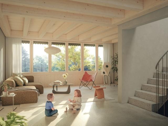 | 5,5 Zimmer Haus am Ende der Reihe mit einem privaten Garten von 138 m²