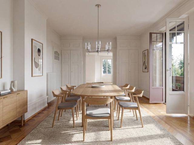 Prächtige und geräumige Wohnung von 155 m² in einem angesehenen denkmalgeschützten Gebäude Letzte verfügbare Charge