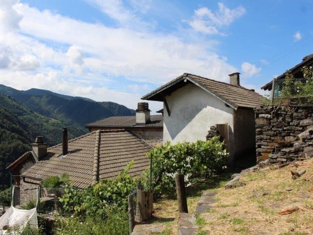 5,5 Zimmer Tessinerhaus mit Garten und Aussicht 5,5 Zimmer Tessinerhaus mit Garten und Aussicht