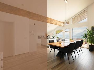 5.5 Zimmer Wohnung mit genialer Aussicht als Erst oder Zweitwohnsitz