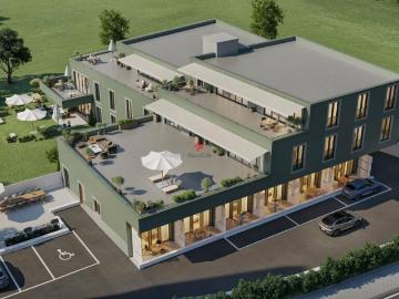 Exklusive 5.5 Zi Wohnung mit 147 m2 Sonnenterrasse