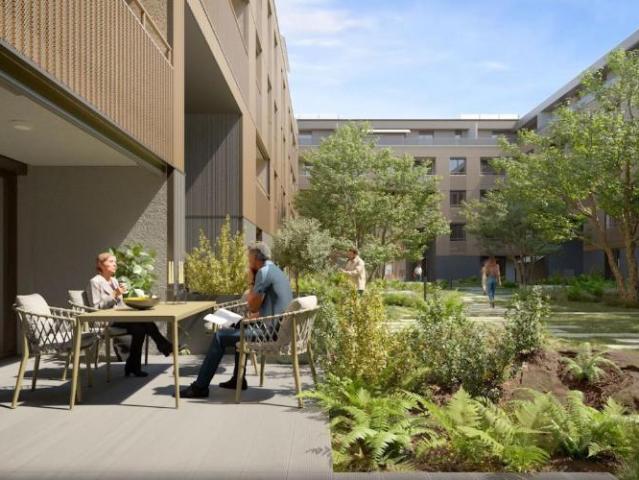 5,5 Zimmer Wohnung mit 120 m² Wohnfläche und großen Terrassen