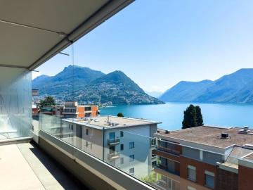 Via Gaggini Da Bissone, Lugano, Bezirk Lugano, Tessin
