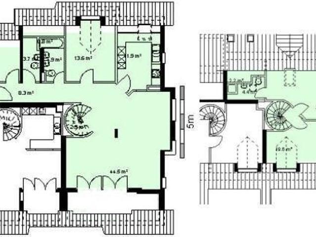 5.5 Zimmer, 156 m², 3. Stock