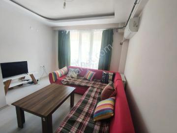 600 Evler'de Eşyalı Kiralık 1+1 Daire klima Avantajlı