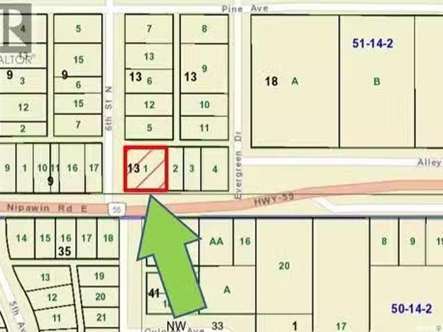 601 Nipawin Road E, Nipawin, SK, S0E 1E0 vacant land for sal.