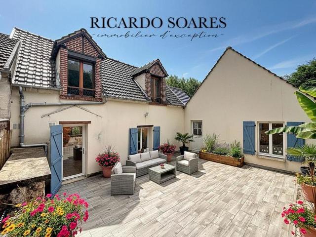 60320 BETHISY SAINT PIERRE MAISON INDIVIDUELLE 110m2 / 4 CHAMBRES / GARAGE / TERRAIN 853 m2