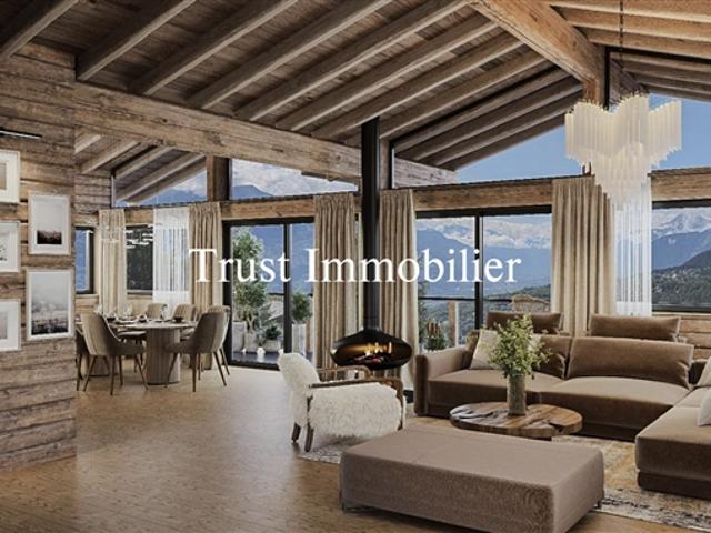 6032. Traumhaftes neues Chalet in Bluche