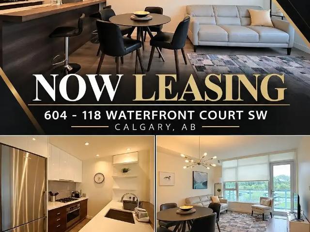 604 | Executive Furnished | 2 Bedrooms | River View| Waterfront Parkside — 2 Bedrooms Condo Unit