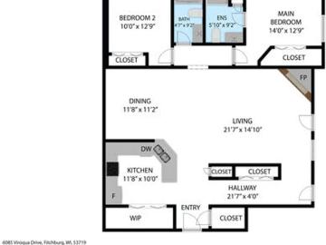 6083 6098 Viroqua Dr 2 Bedroom Home for Rent at 6083 Viroqua Dr, Fitchburg, WI 53719