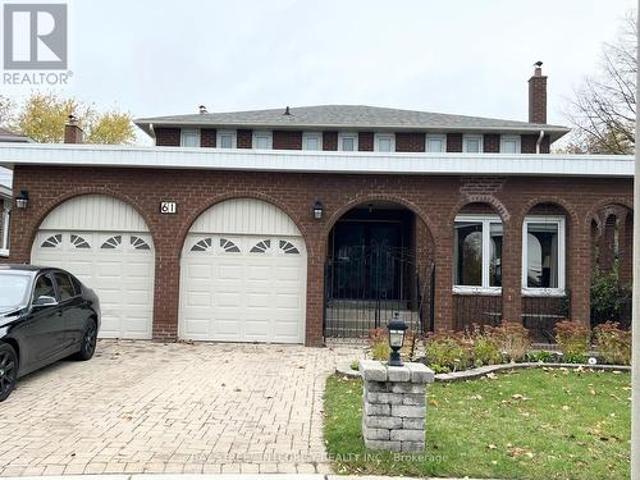 61 Morbank Drive, Toronto, ON, M1V 2M1 house for lease | Listing ID E13726 | Royal LePage