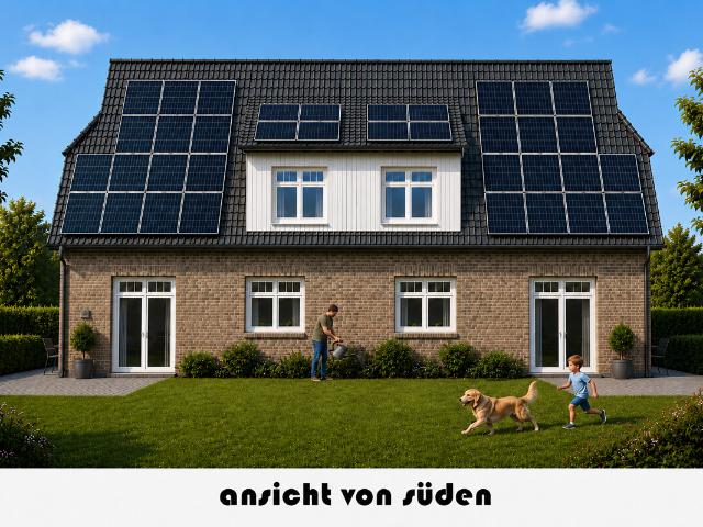6752 Ihr neues Zuhause: Neubau Doppelhaushälfte zum Mitgestalten KfW 55 Standard mit PV Anlage