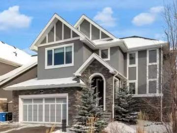 West Springs, Calgary, Alberta - Fireplace