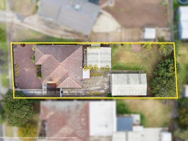 694m² with Approved Plans for Four Dwellings