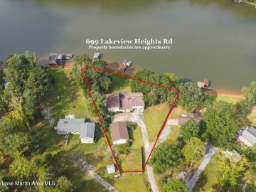 699 Lakeview Hts, Jacksons Gap, AL