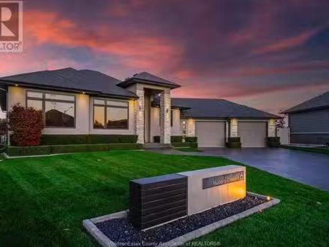6 Mulberry Crescent, Kingsville, ON, N9Y 0B8 house for sale.