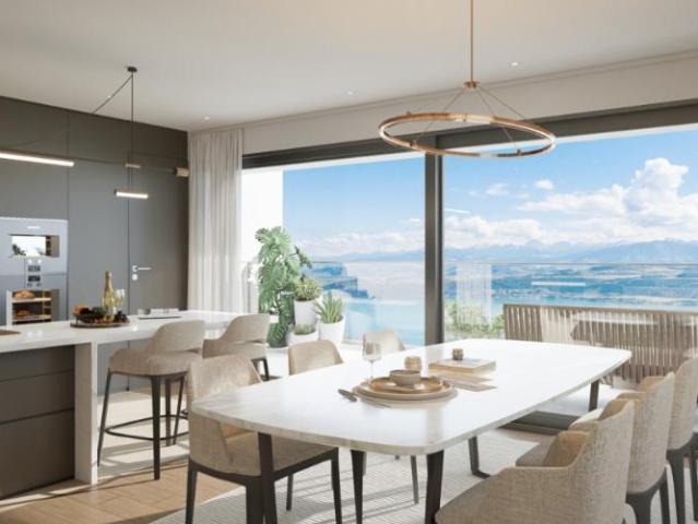6 neubauhäuser in villars burquin mit blick auf den see!