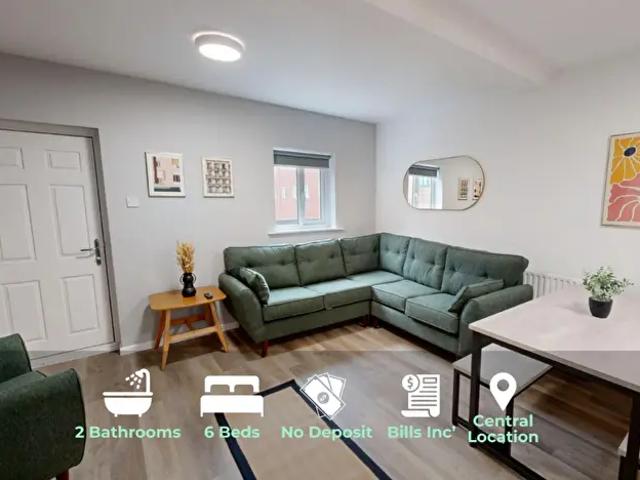 6 Bedroom House To Rent In A, Gamble Street, NG7