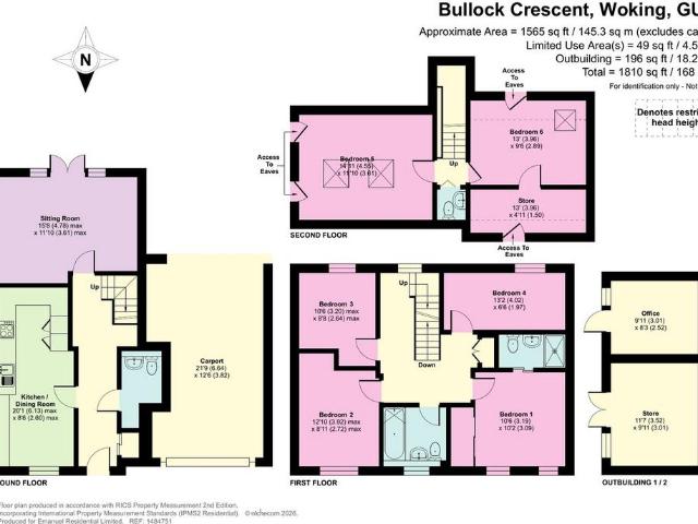 6 bedroom semi detached house for sale
