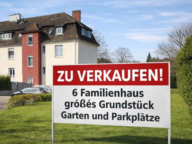 6 Familienhaus, Garten & 6 Stellplätzen,Re. Hillerheide