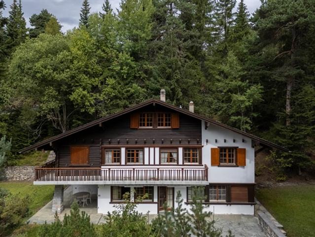 Chalet in Crans Montana Zufluchtsort des Friedens im Herzen der Natur