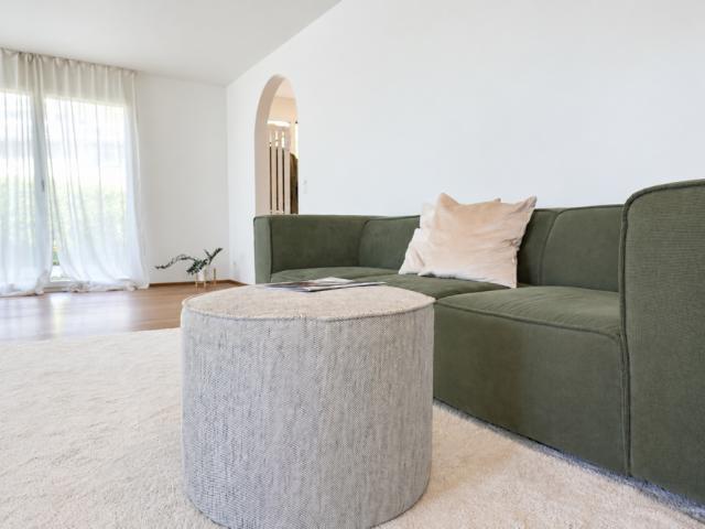 6.5 Zimmer Einfamilienhaus mit Garten, Cheminée und Bergpanorama