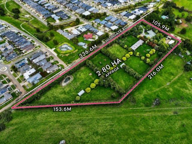 6.92 Acres in Kilmore PSP | Potential 50 Lot Subdivision or Landmark Temple Site STCA