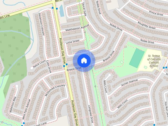 70 Breeze Drive house — BSMT 70 BREEZE DRIVE, Bradford West Gwillimbury ON 1.0 Bedroom 1 Bedroom