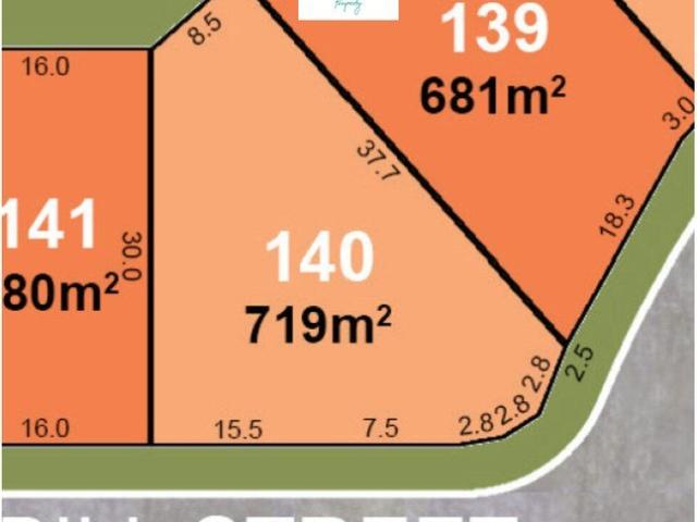 719sqm block titles due Oct 2026