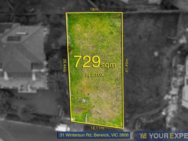 729 SQM Titled Land, Berwick North, No Easements!