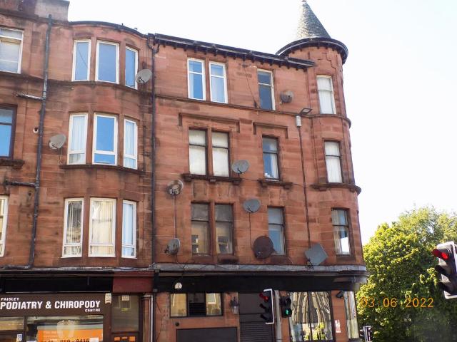 72 Causeyside Street, Flat 1/2. 1 bed flat to rent £595 pcm £137 pw