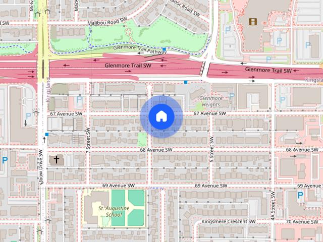 735 67 Ave SW main floor — 735 67 Ave SW, Calgary AB 2.0 Bedroom 2 Bedroom