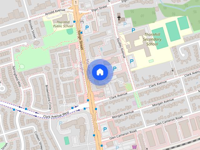 7411 & 7433 Yonge St. and 20 & 30 Clarke Ave — 1 Bedroom